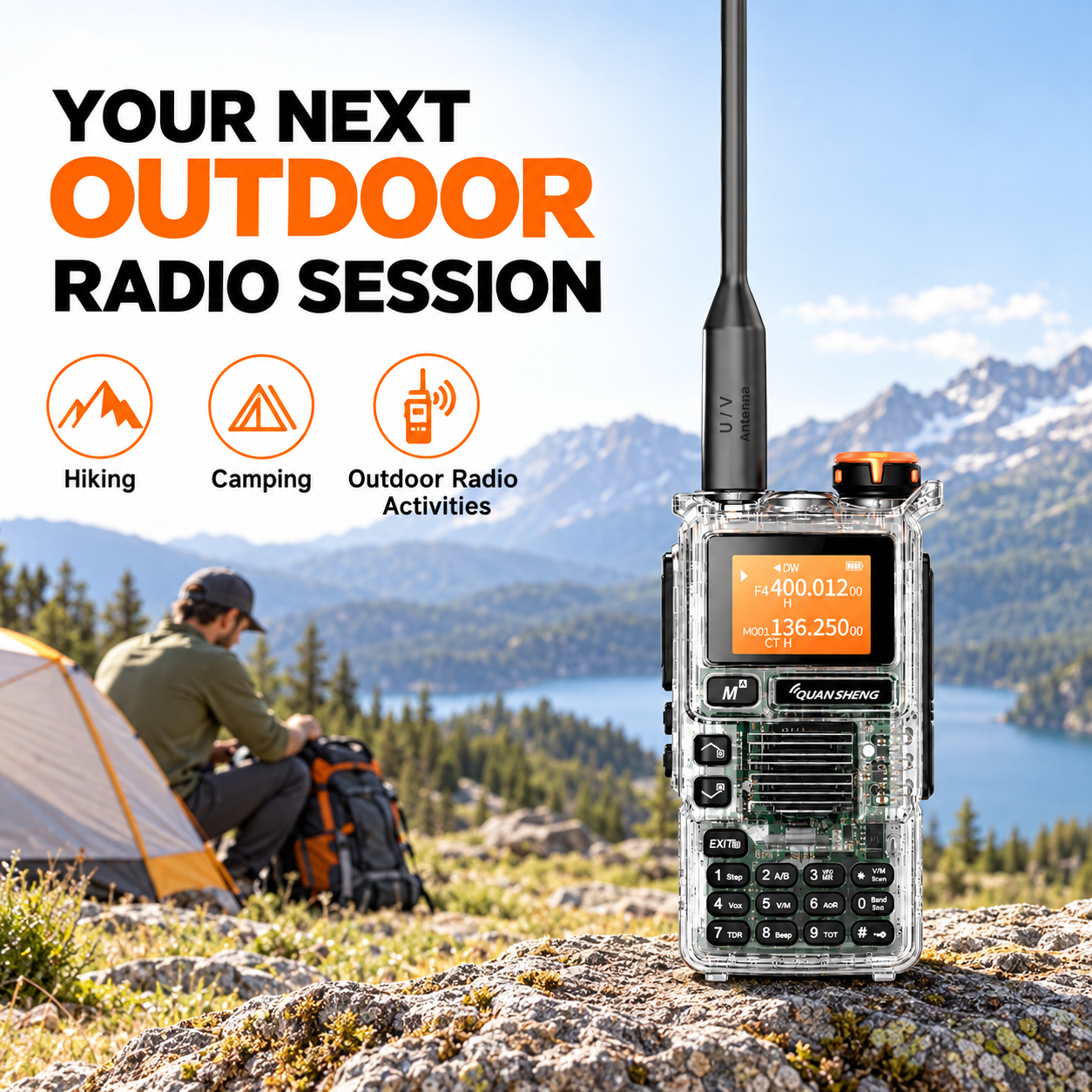 UV-K5(99) outdoor radio activities