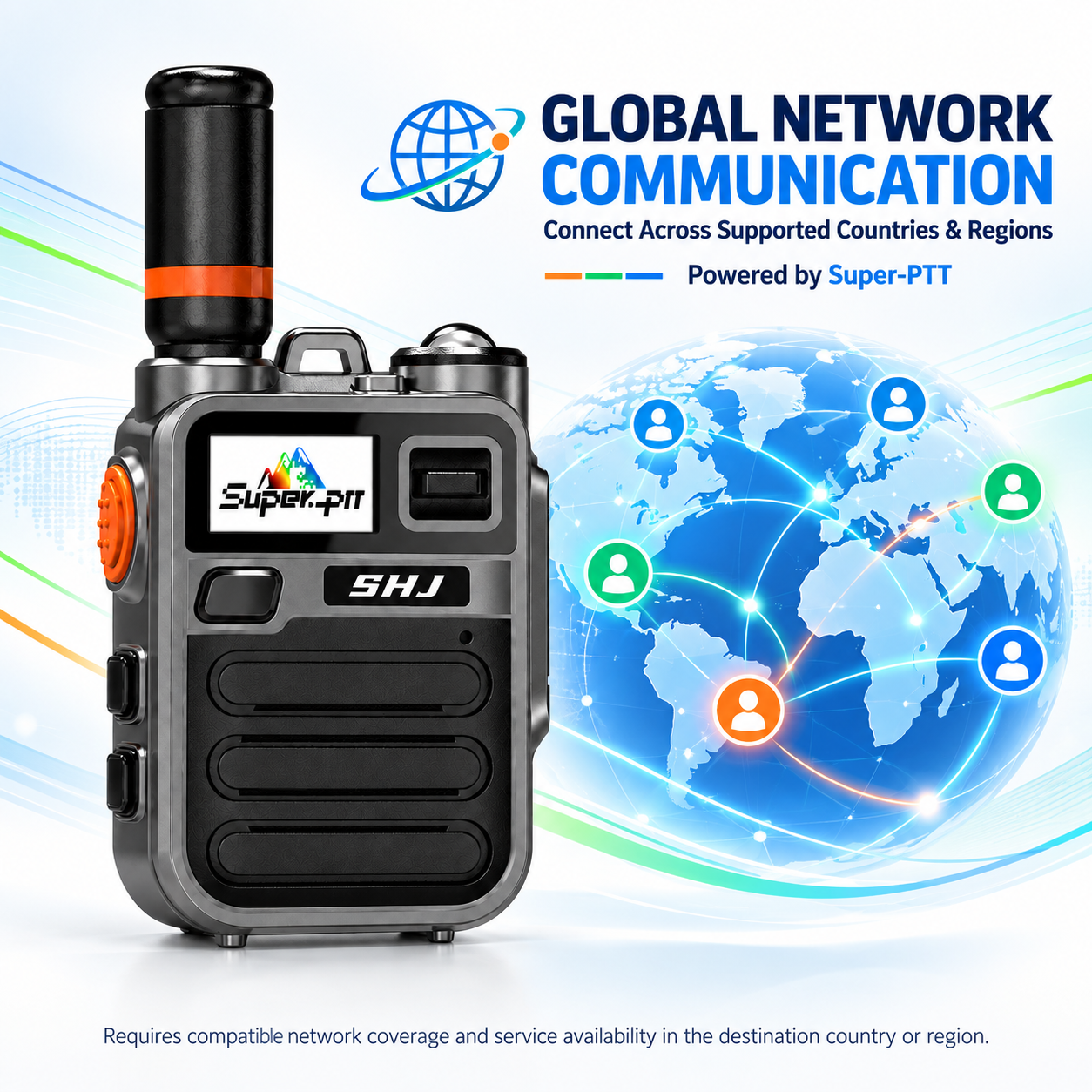 SHJ K28 network communication across supported countries and regions.