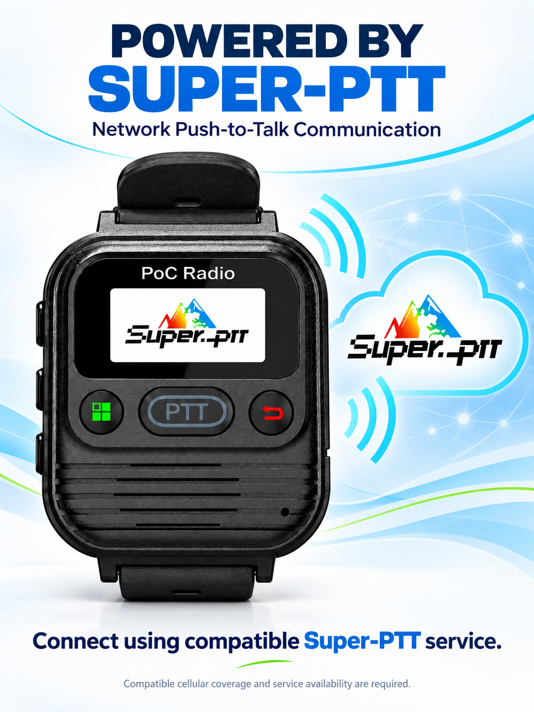 M2 Super-PTT network push-to-talk communication platform.