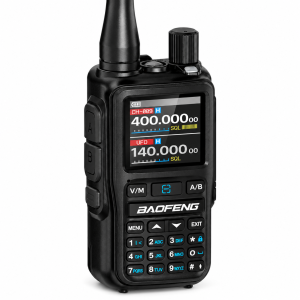 BAOFENG BF-5RMINI black single radio white background
